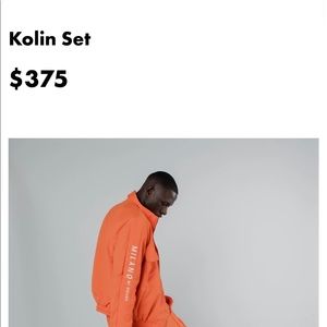 Brand new milano kolin set only worn 1x